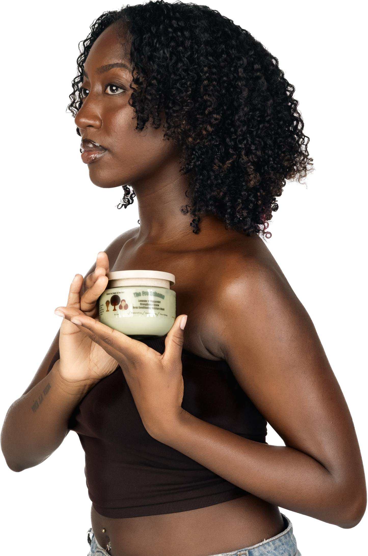 Lavender n' Peppermint Strengthen & Renew Deep Conditioning Moisture Mask