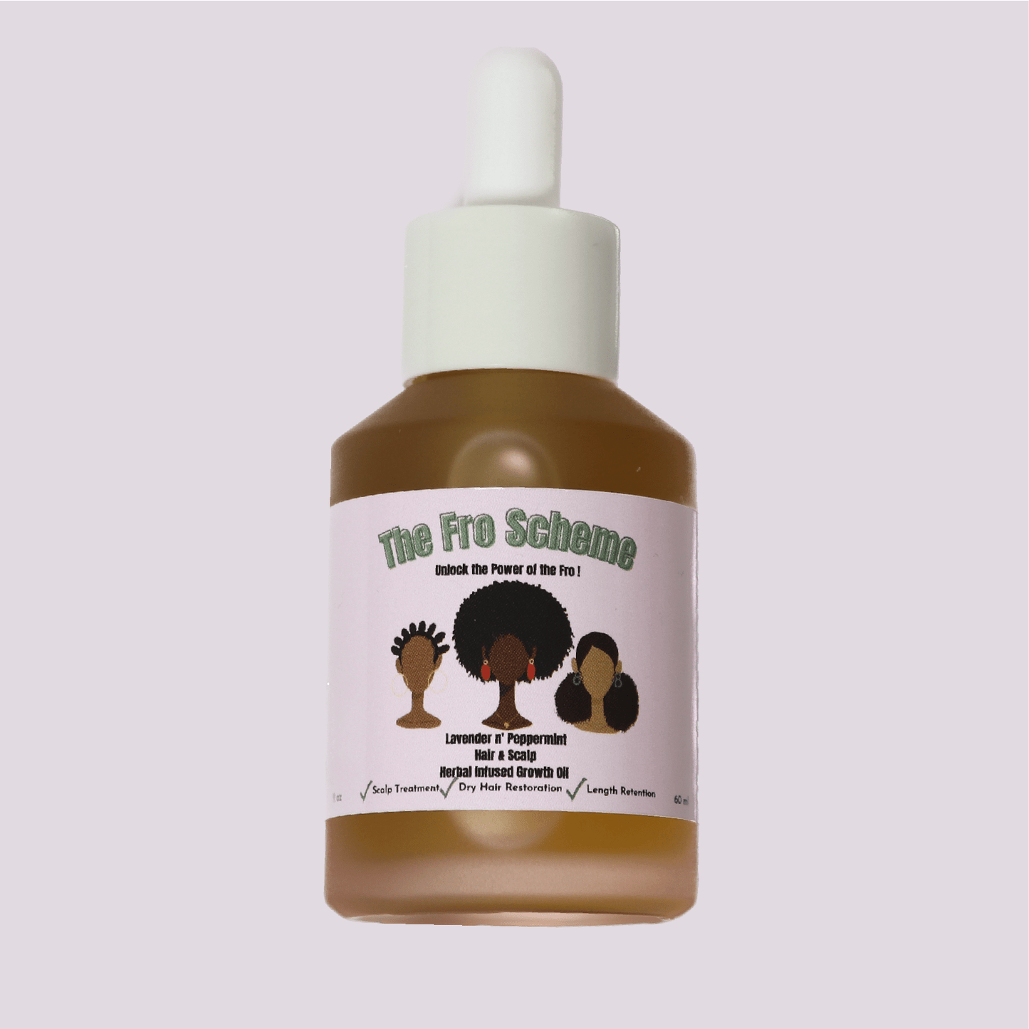 Lavender n' Peppermint Hair & Scalp Herbal Infused Growth Oil